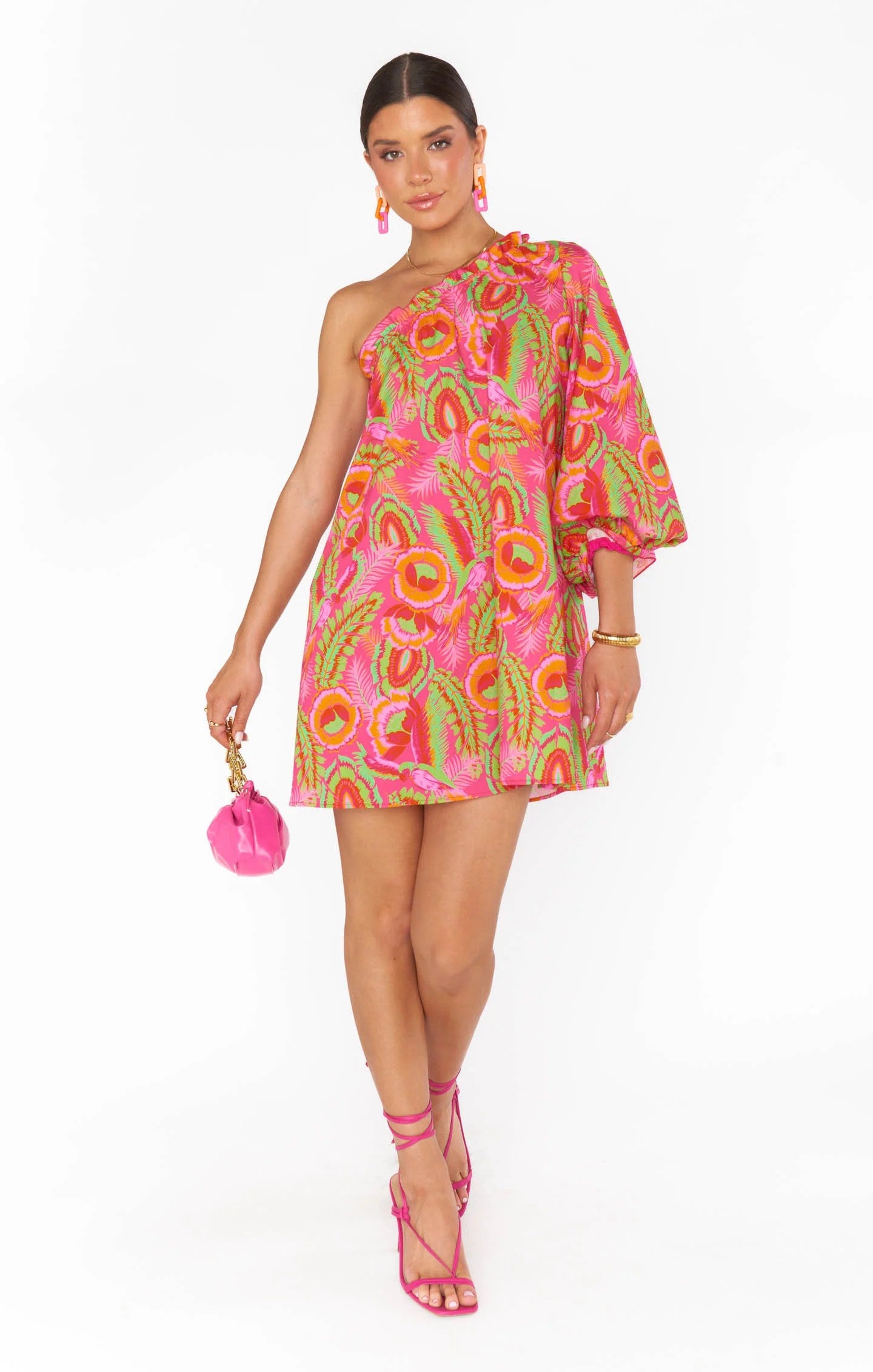 High Volume Mini Dress