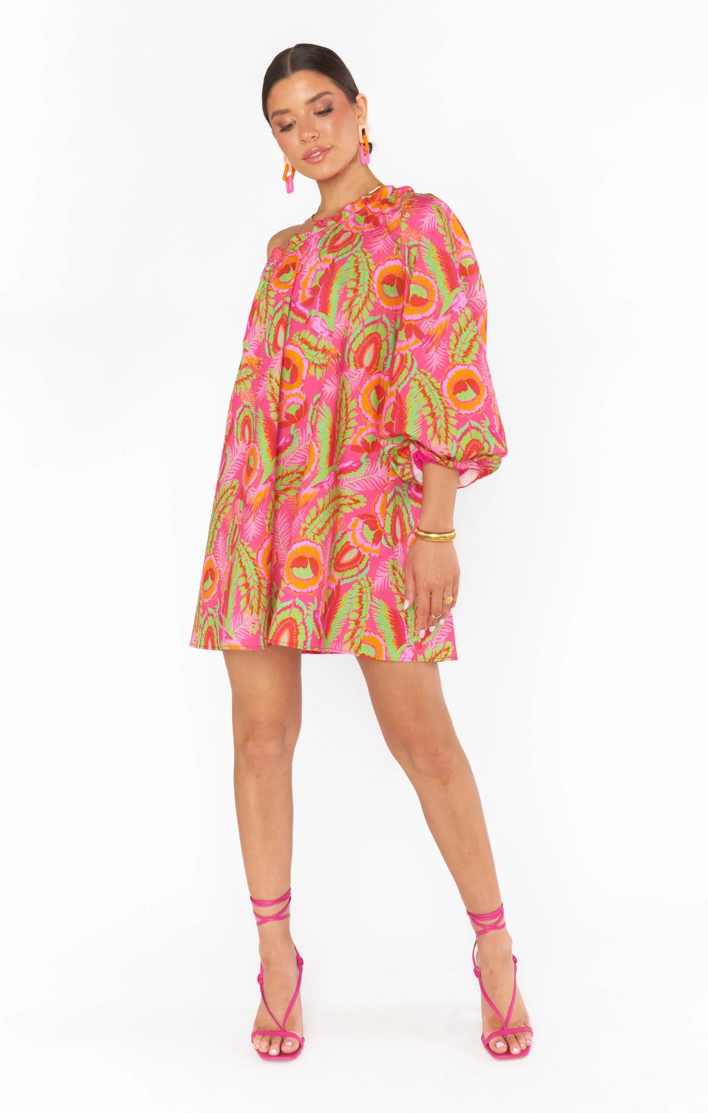 High Volume Mini Dress