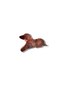 Hand-painted Dachshund Claw Hair Clip