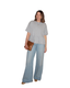 The Oversized Ruffle Peplum Tee
