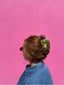 Hand-painted Matcha Claw Hair Clip