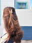 Hand-painted Mini Boho Monarch Claw Hair Clip