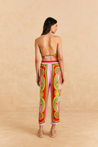 Beach Toucans Scarf Pants