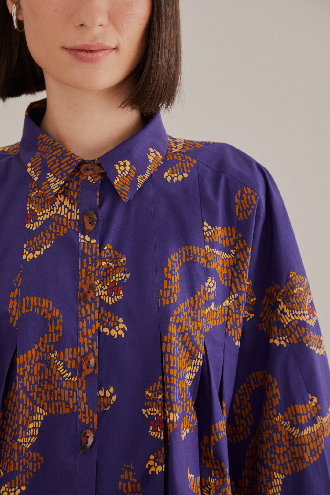 Leopards Navy Blue L/S Shirt