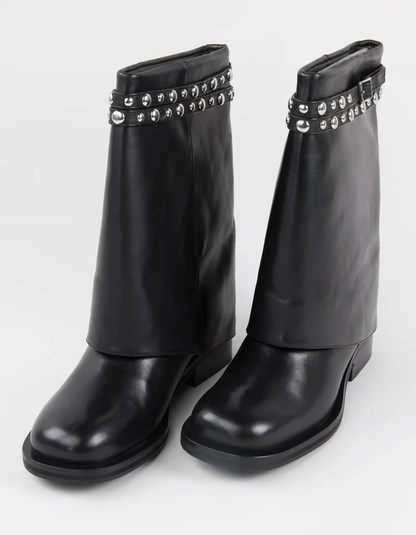 Scorpio Studded Foldover Boot