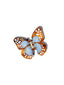 Hand-painted Boho Monarch Claw Hair Clip