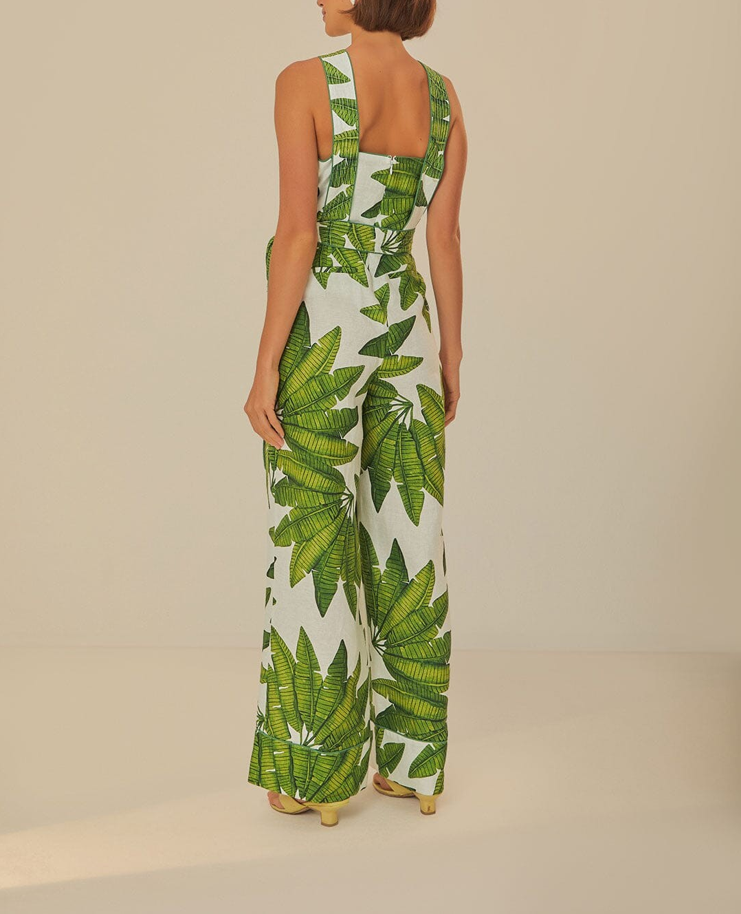 Palm Fan Jumpsuit