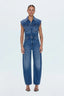 Ace Sleeveless Barrel Leg Jumpsuit