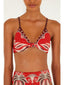 Ainika Garden Red Bikini Top