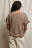 Briggs SS Sweatshirt- Mocha/Charcoal