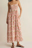 Cornelia Ami Floral Midi Dress