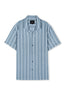 Cayman Shirt- Coastal Blue Stripe