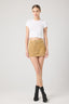 Cinnamon Crunch Suede Skirt