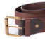 Contrast Leather Belt