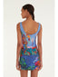 Dream Landscape Multicolor Mini Dress