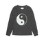The Long Sleeve Relaxed Crew W/ Yin Yang
