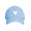 Embroidered Heart Hat