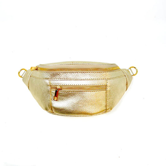 Leather Crossbody Fanny Pack