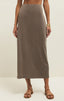 Gail Midi Skirt- Perfectly Taupe