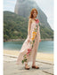 Garden Terrace Pink One Shoulder Maxi Dress
