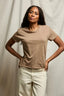 Harley Boxy Crew Tee- Mocha
