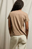 Harley Boxy Crew Tee- Mocha