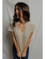 Hendrix SS Boxy V Neck Tee