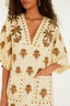 Coconut Tree Tapestry Tunic Dress
