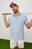 Merced Golf Polo - Cuyama Batik Glass