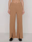Lincoln Front Slit Knit Pant