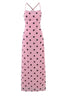 Polka Dot Slip Maxi Dress