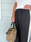 Genuine Leather & Cowhide Bucket Bag