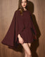 Chiffon Cape Overlay Sleeveless Romper