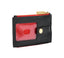 210 West Black/Brushed Gold Red Zip
