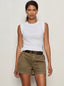 Ribbed Ruched Tank