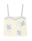 The Weekend Tank w/ Hanky Embroidery