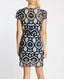 Vanna Dress in Navy/Cream Lace