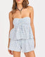 Tidepool Strapless Polka Dot Top