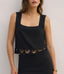 Charlene Embroidery Top