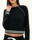 Brooks Fleece Sweatshirt With Stripe
