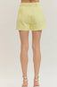 Horsebit Buckle Embellished Shorts