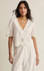 Oceanside Embroidered Top