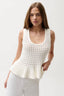 Anna Peplum Top