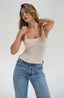 Scoop Ribbed Tank