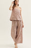Polka Dot Wide Leg Pants