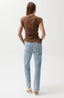 Aleks High Rise Straight Jean