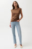 Aleks High Rise Straight Jean