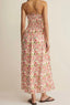 Cornelia Ami Floral Midi Dress