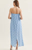 Strapless Eyelet Maxi Dress