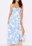 Alessia Twist Front Midi Dress